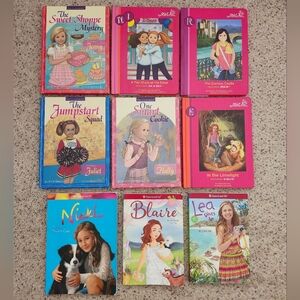 American girl & our generation girls books